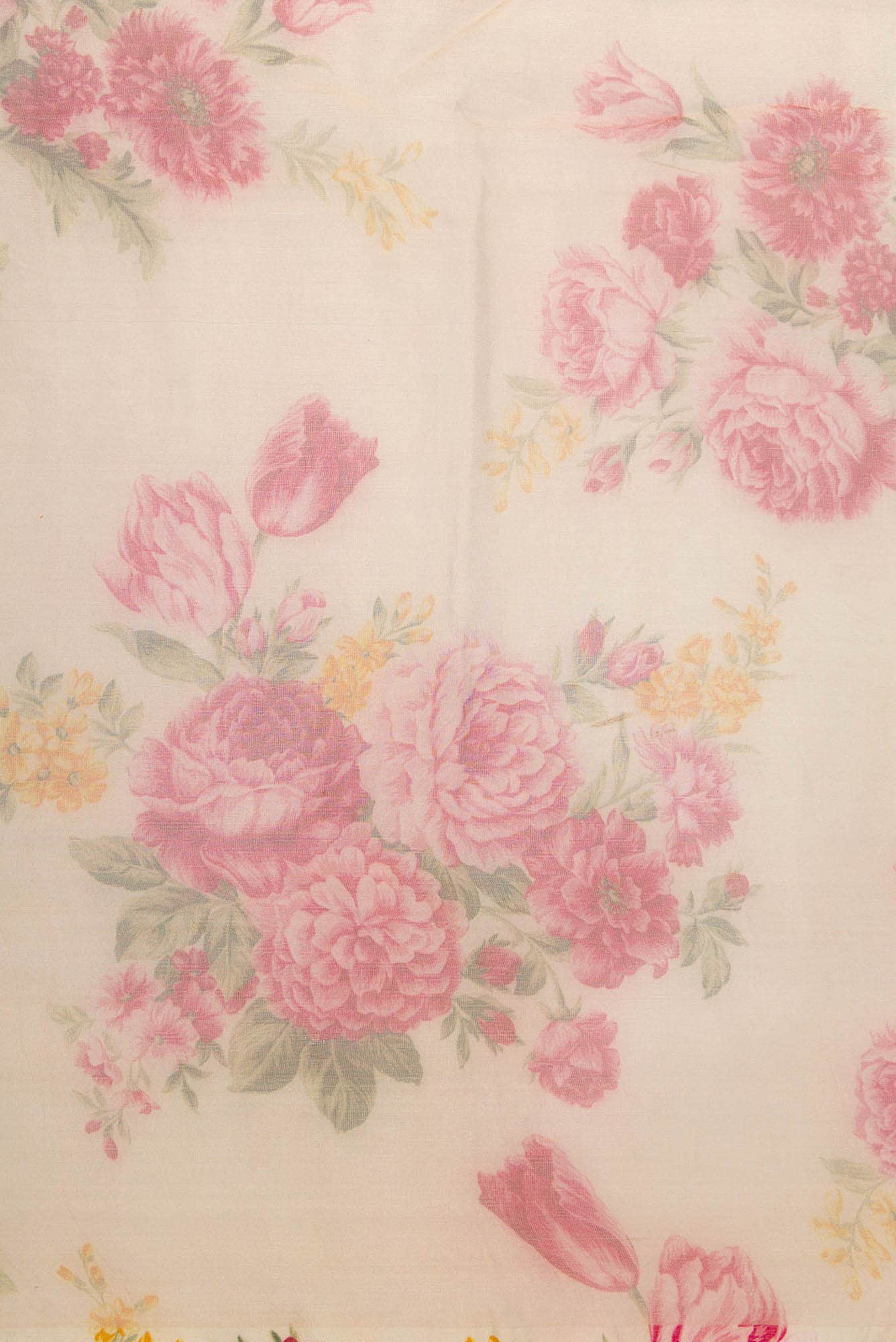 Sandal Orissa Silk Dress Material