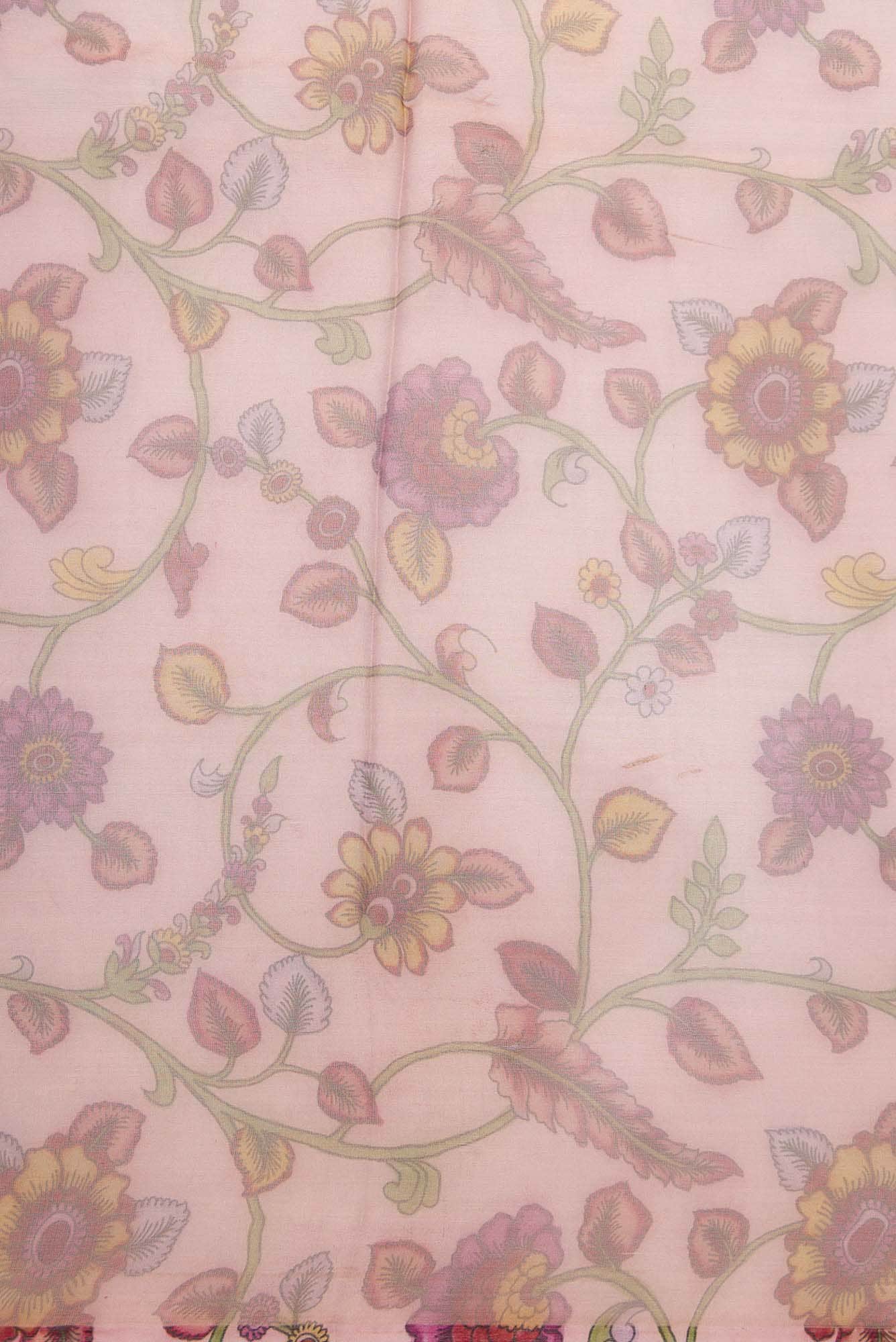 Rose pink Orissa Silk Dress Material