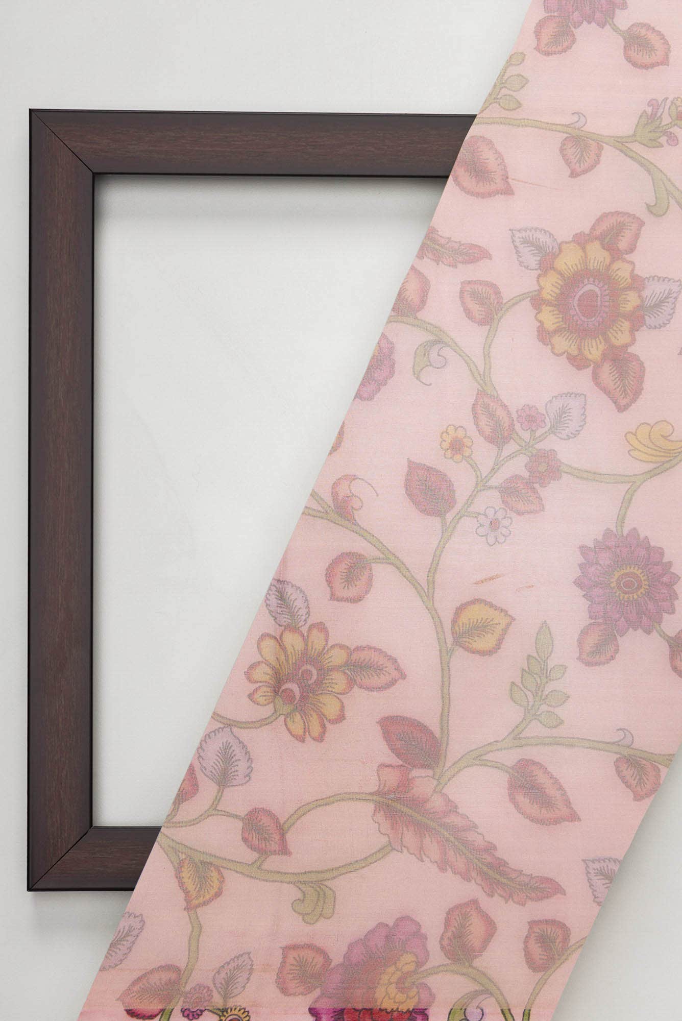 Rose pink Orissa Silk Dress Material