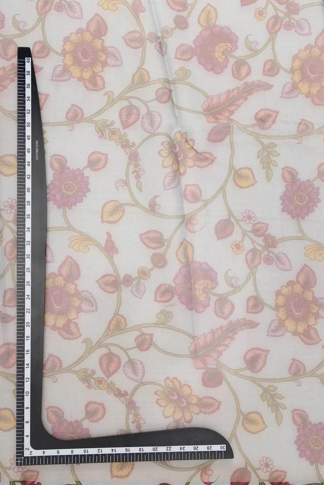 Grey Orissa Silk Dress Material