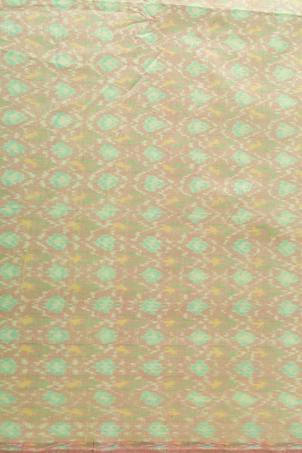 Light Green Raw Silk Dress Material