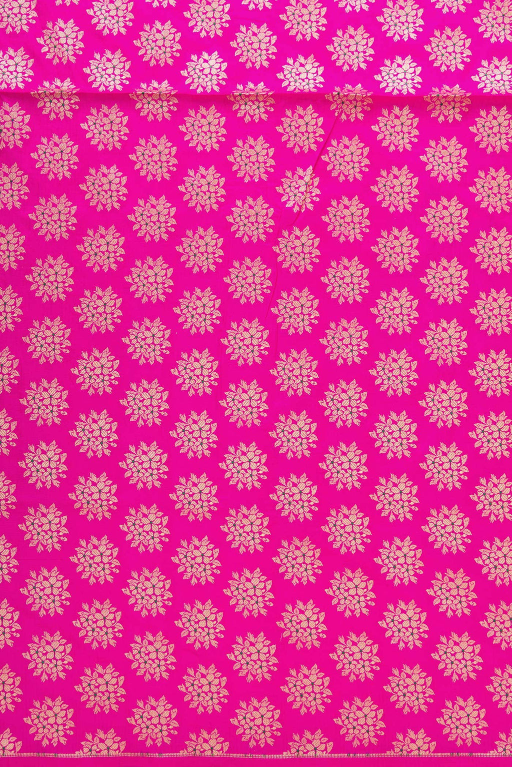 Pink Banarasi Silk Dress Material