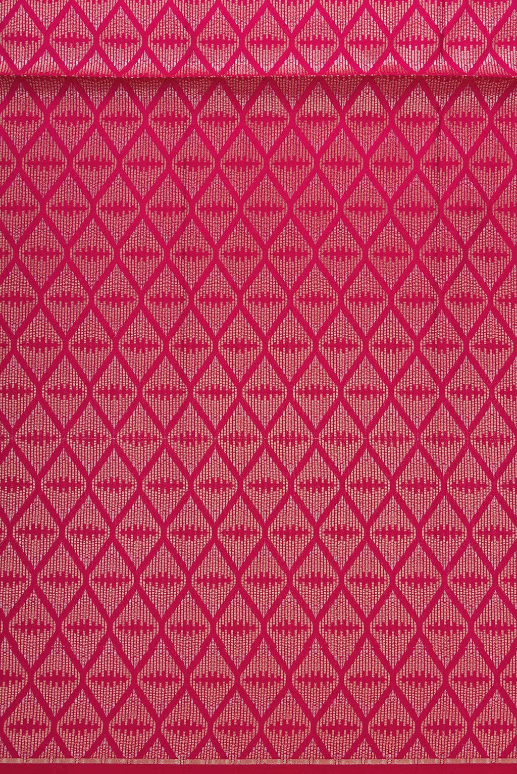 Dark Pink Banarasi Silk Dress Material