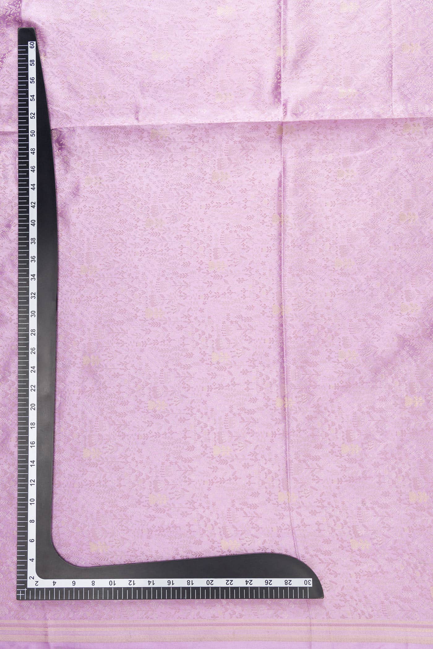 Lavender Banarasi Silk Dress Material