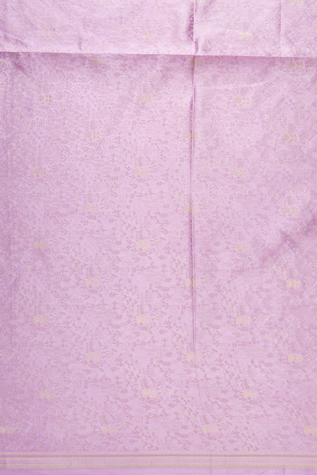 Lavender Banarasi Silk Dress Material