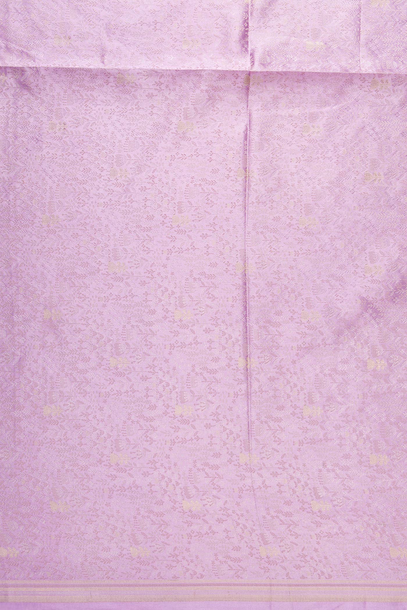 Lavender Banarasi Silk Dress Material