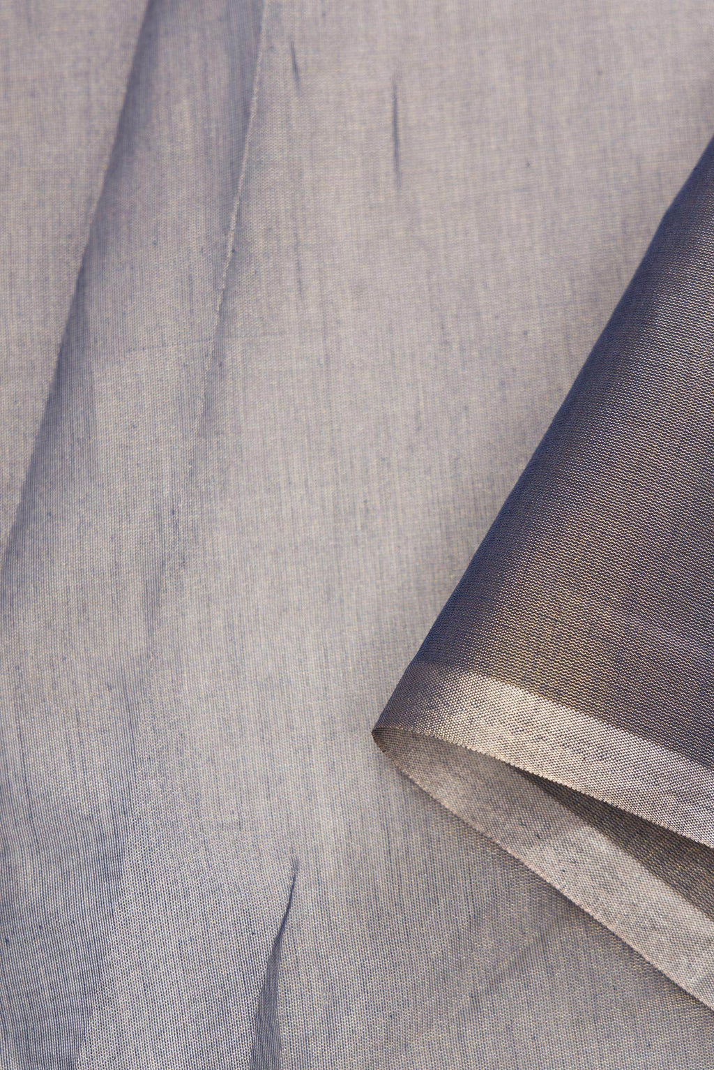Grey Organza Silk Dress Material