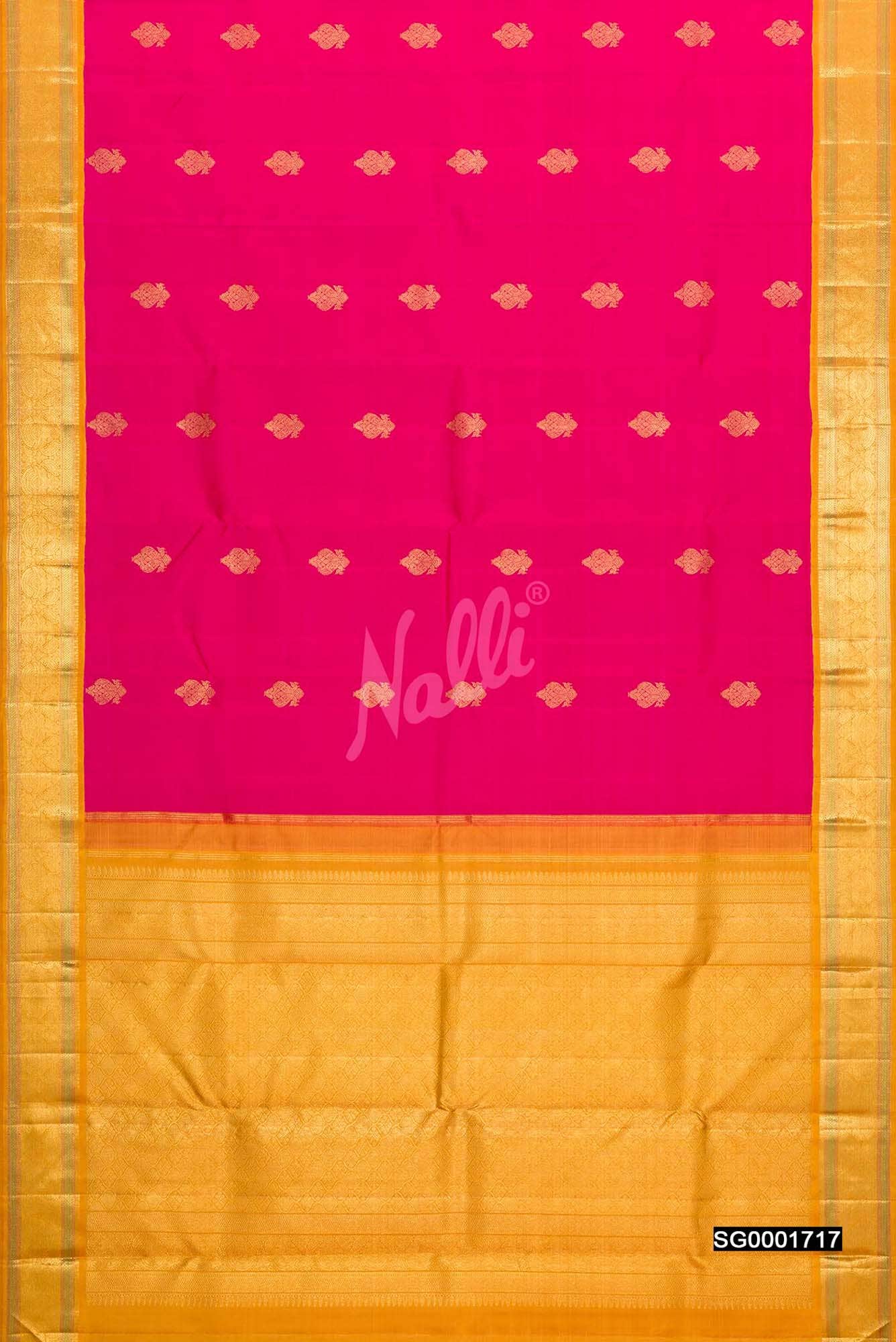 Pink Kanchipuram Silk Saree