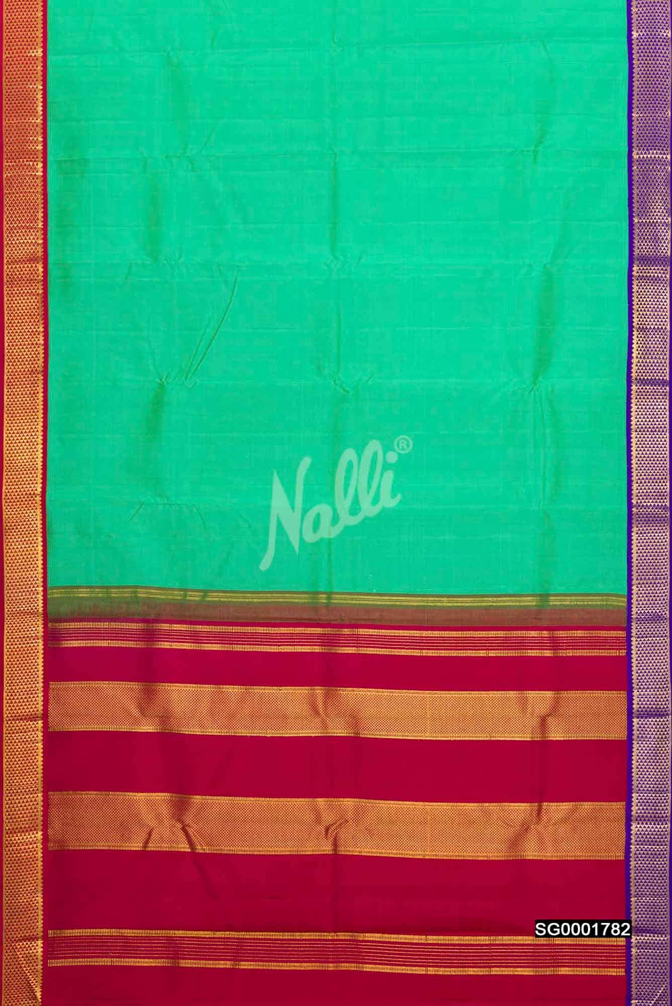 Green Kanchipuram Silk Saree