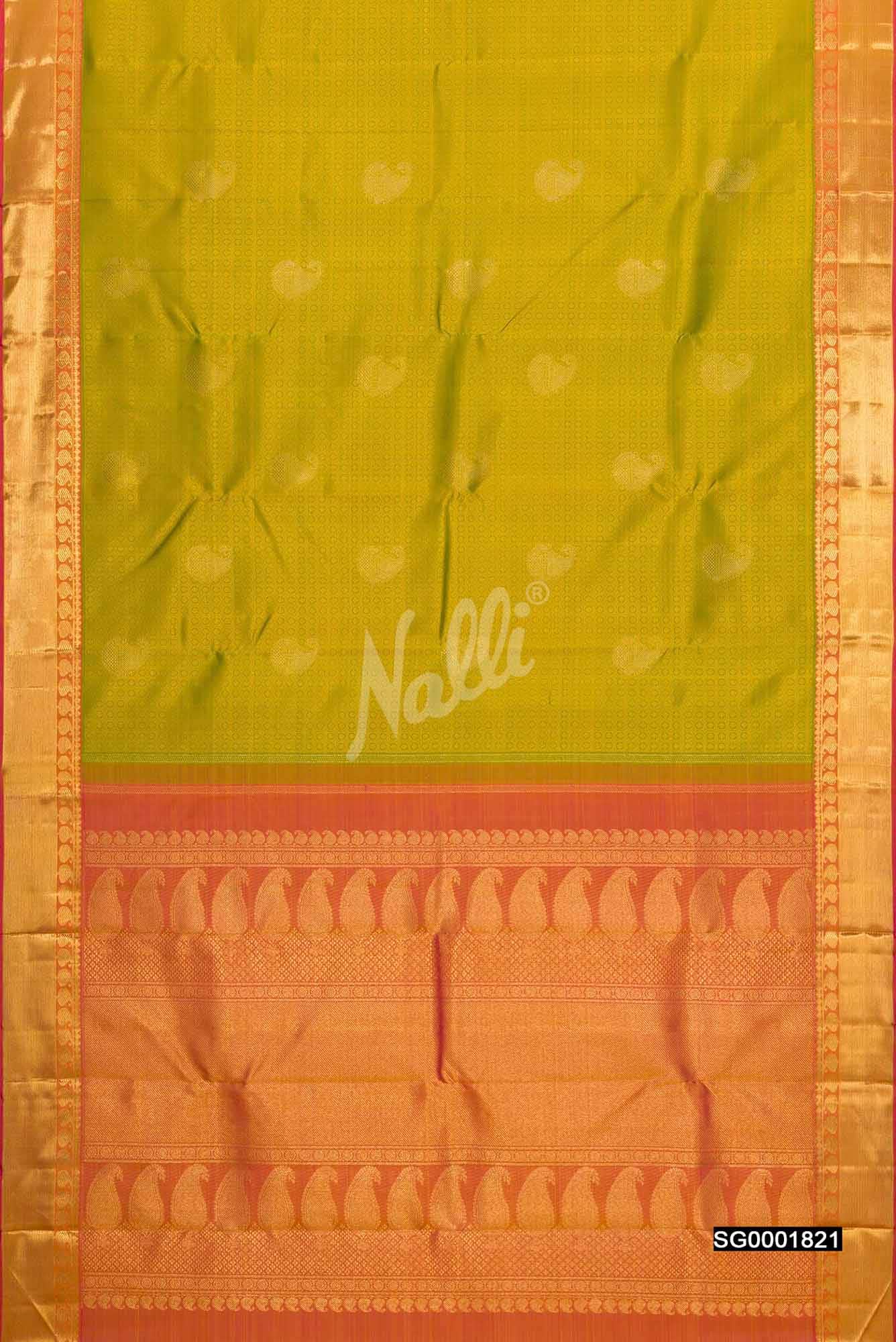 Green Kanchipuram Silk Saree