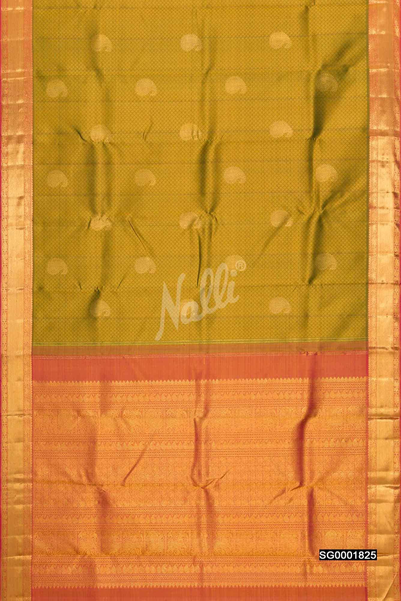 Green Kanchipuram Silk Saree