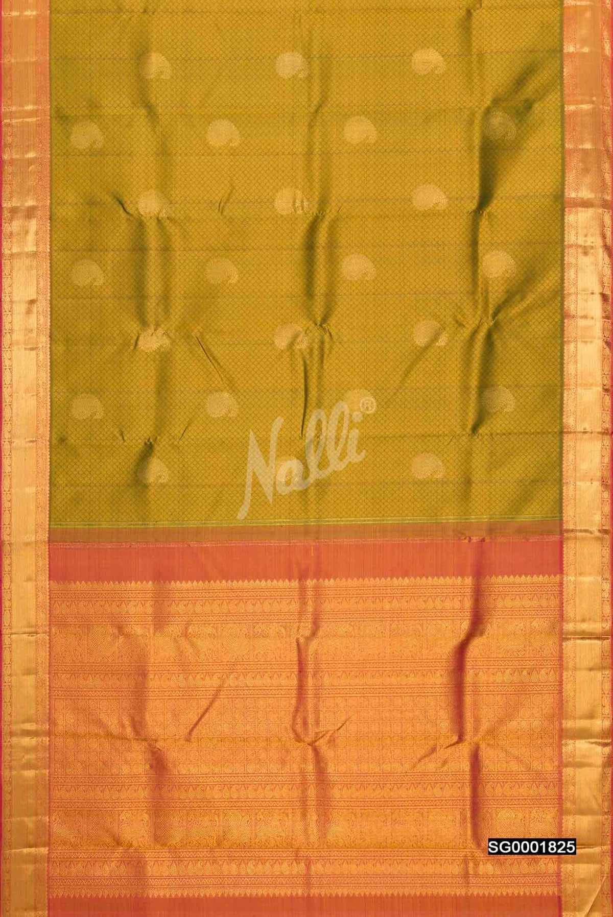 Green Kanchipuram Silk Saree