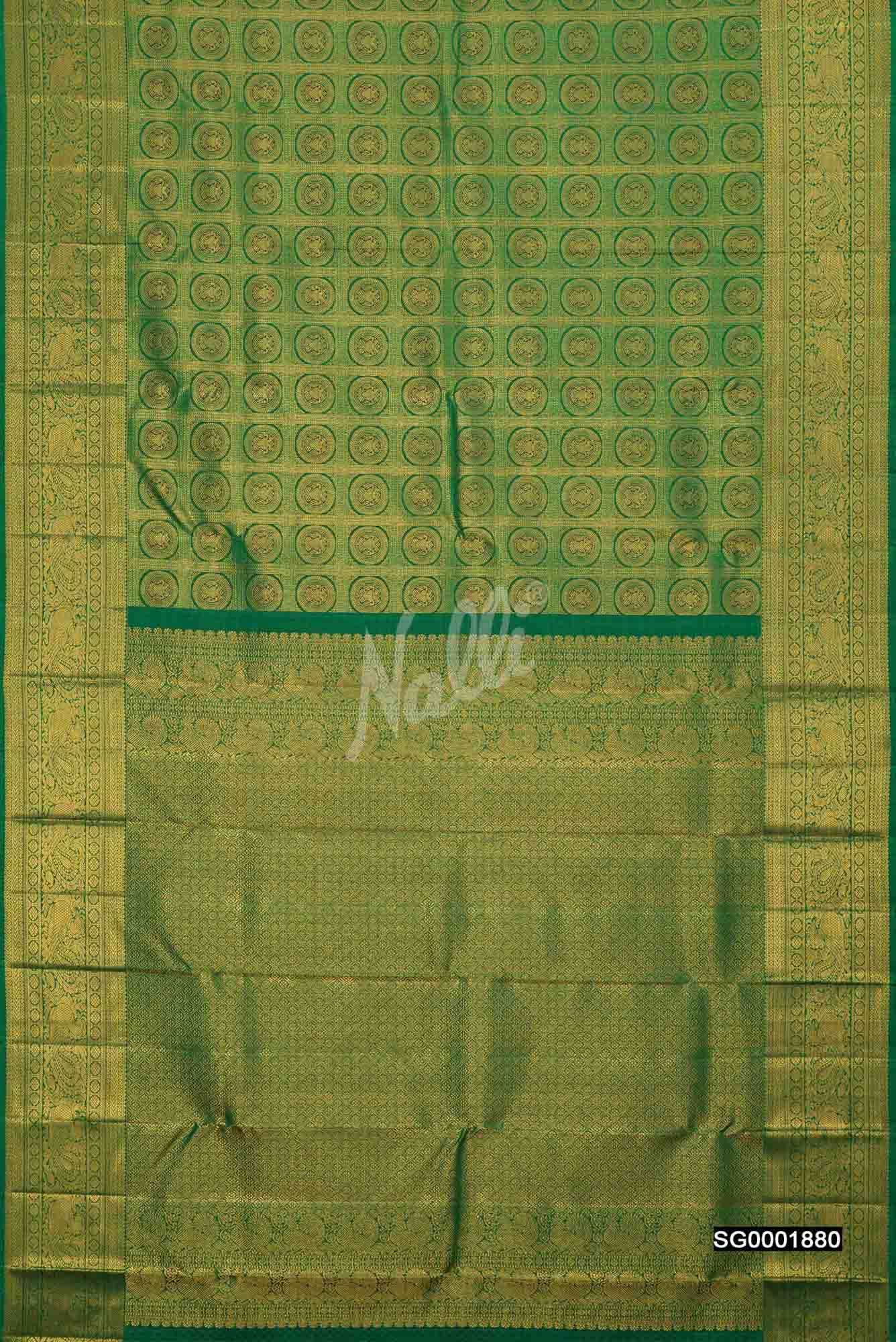 Green Kanchipuram Silk Saree