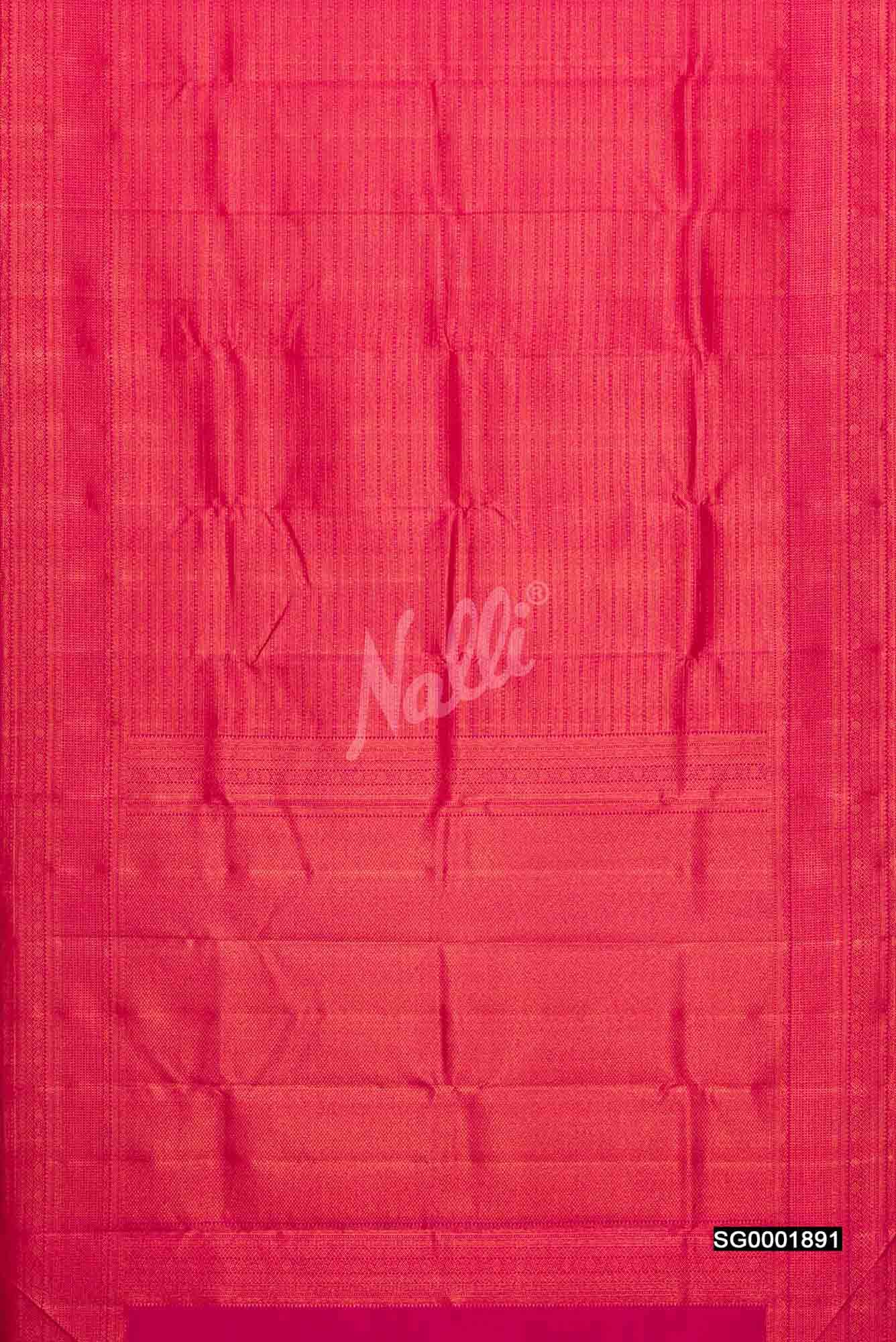 Pink Kanchipuram Silk Saree