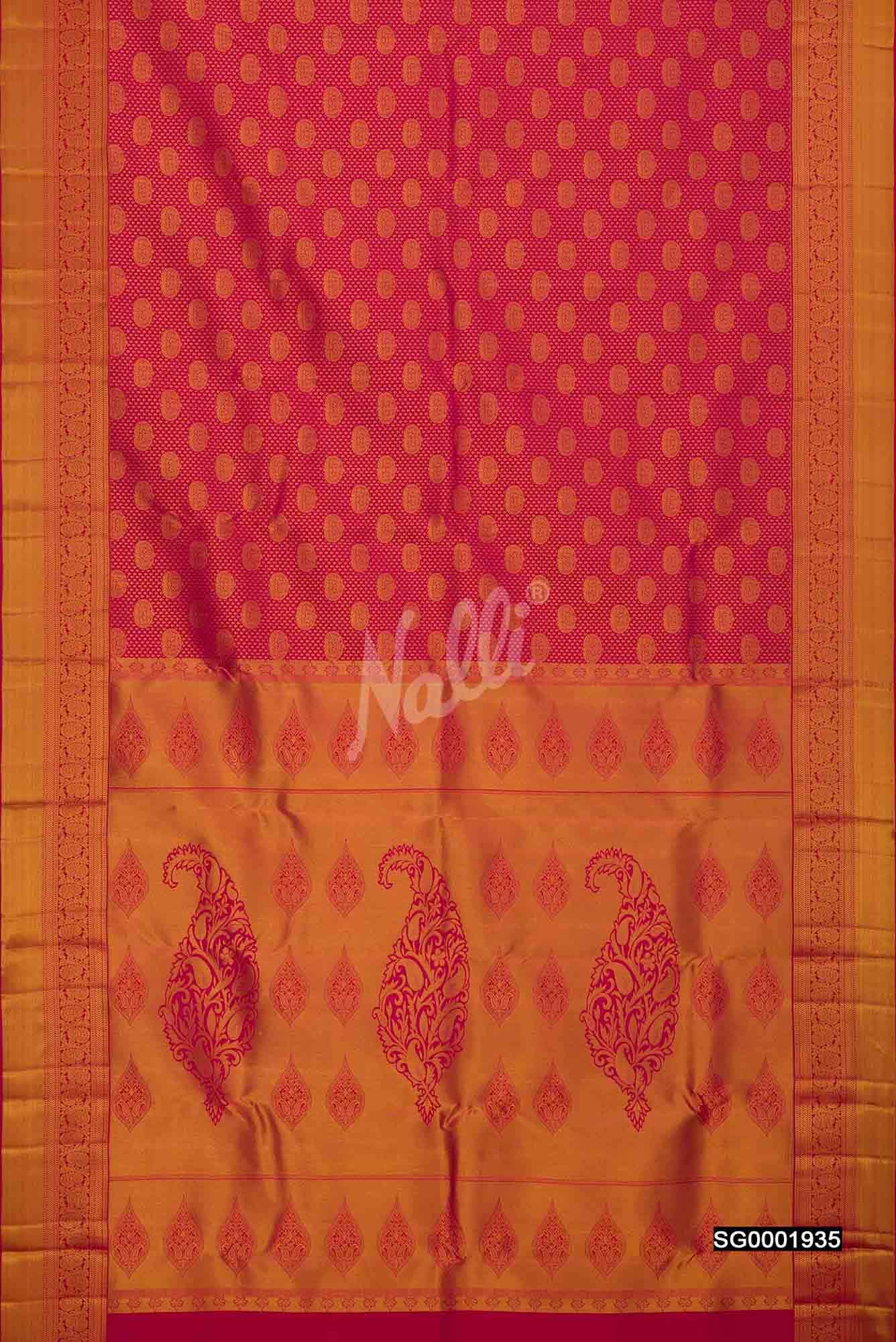 Pink Kanchipuram Silk Saree