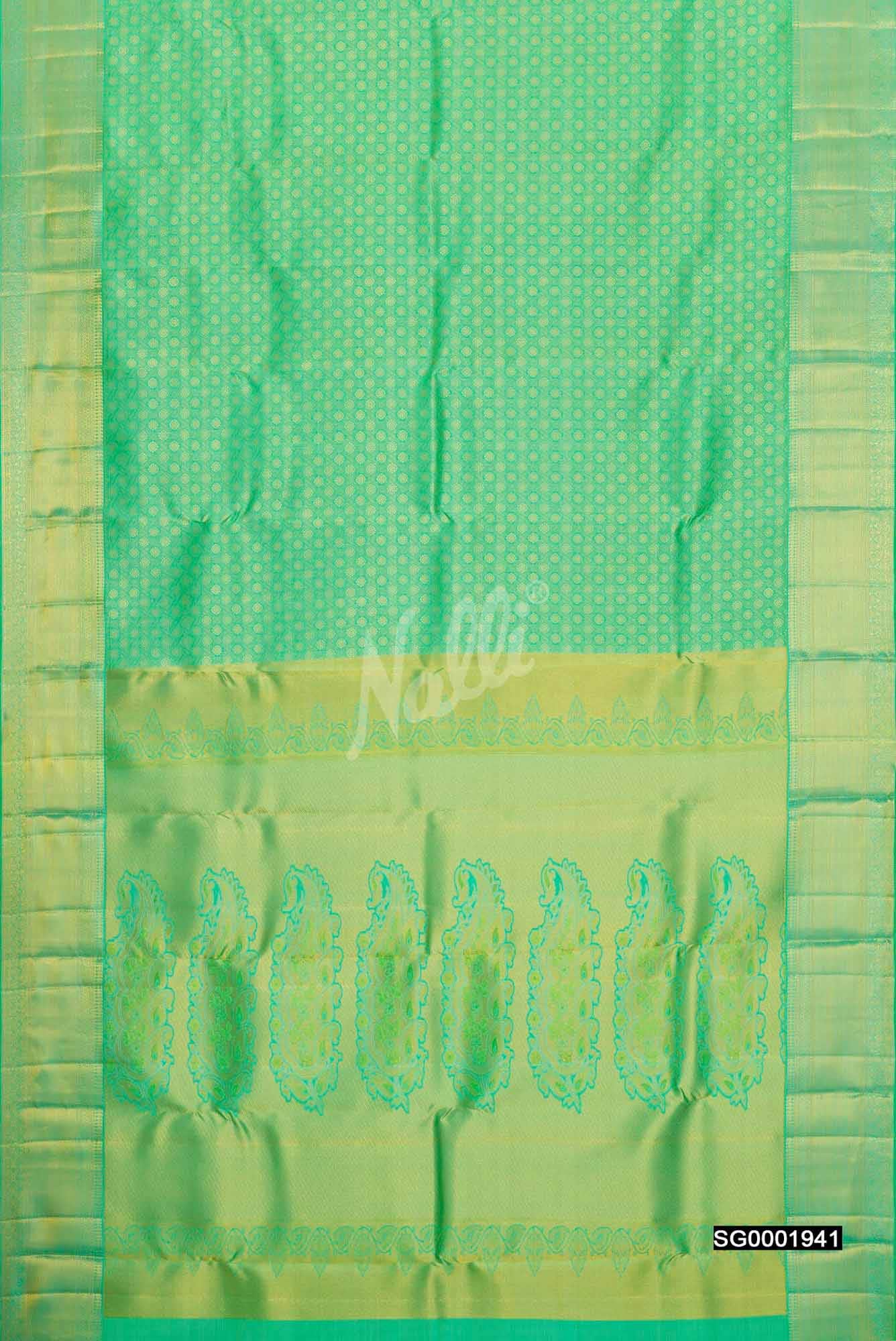 Green Kanchipuram Silk Saree