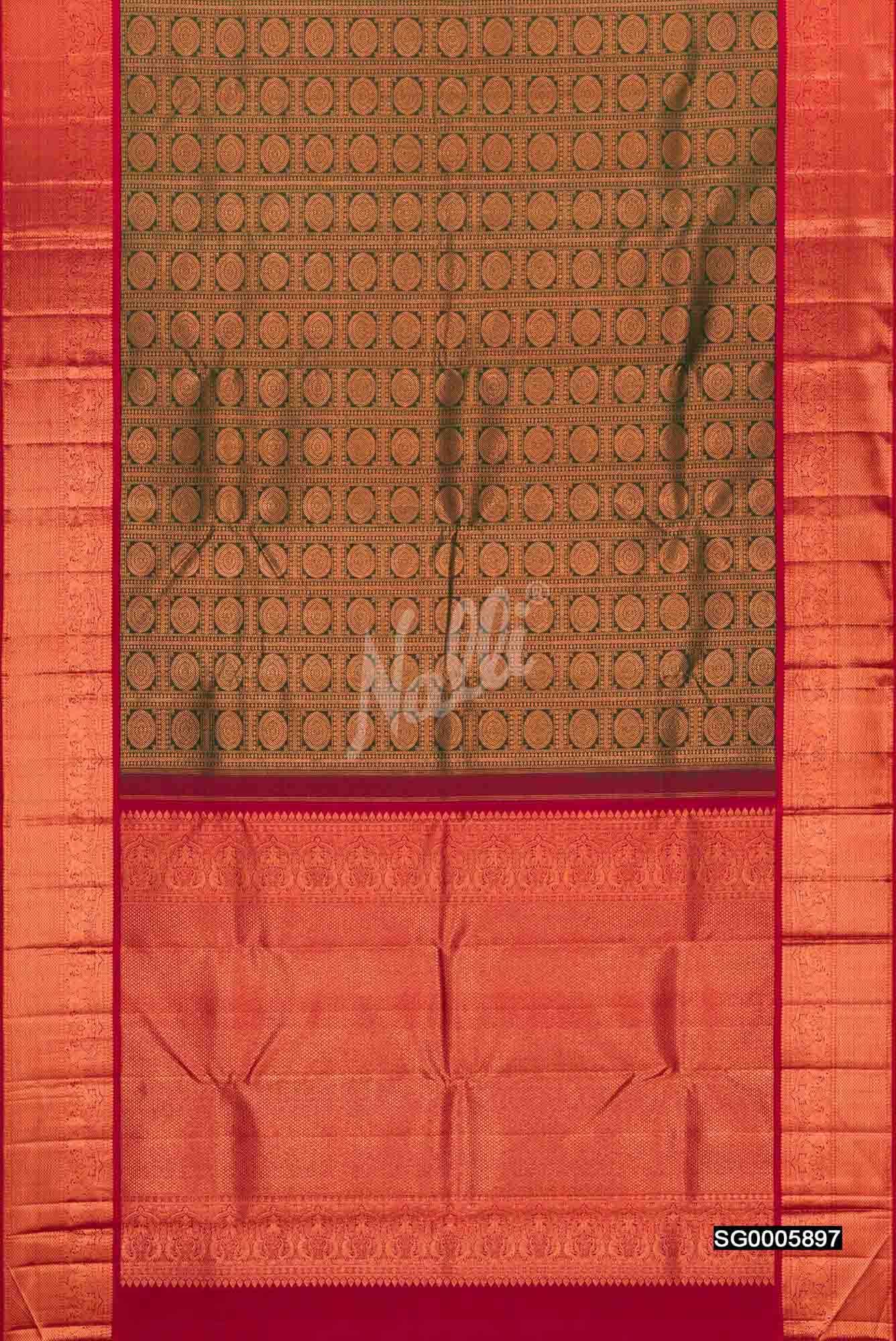 Green Kanchipuram Silk Saree