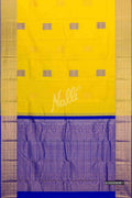 Yellow Kanchipuram Silk Saree