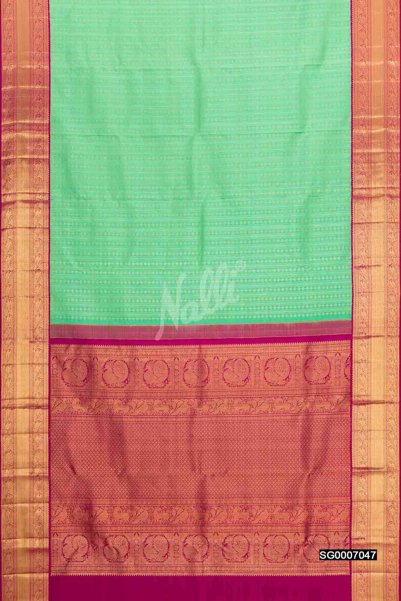 Green Kanchipuram Silk Saree
