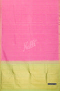 Pink Kanchipuram Silk Saree