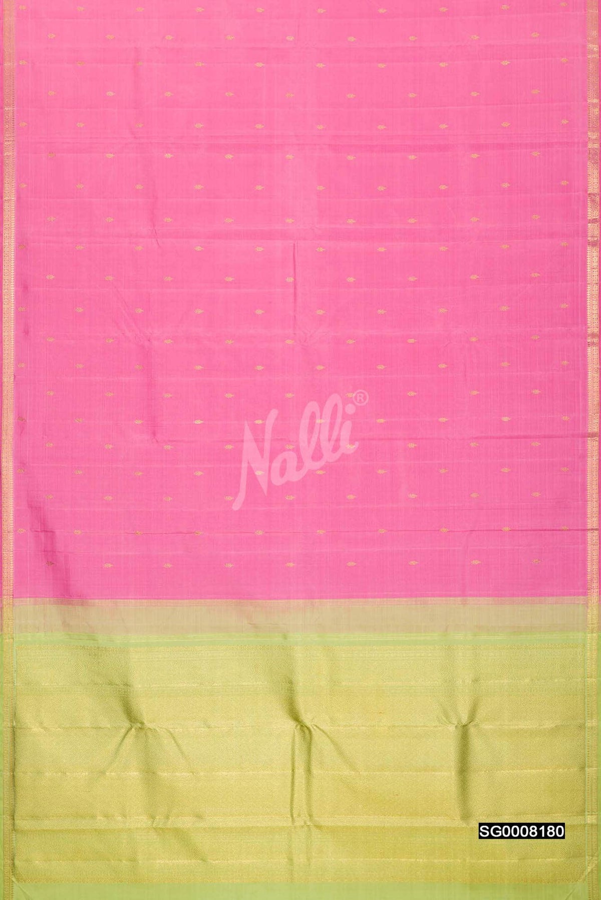 Pink Kanchipuram Silk Saree
