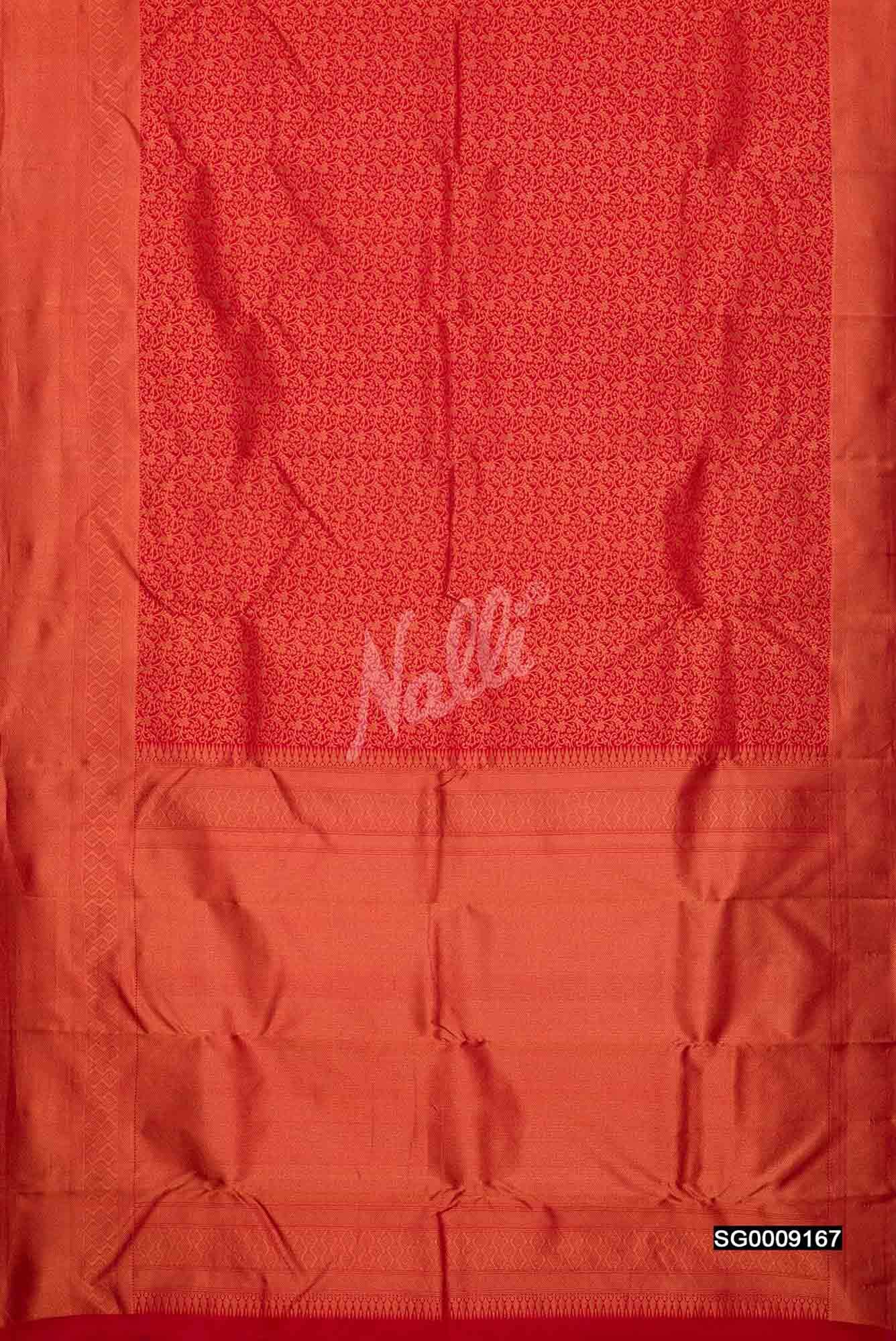 Red Kanchipuram Silk Saree