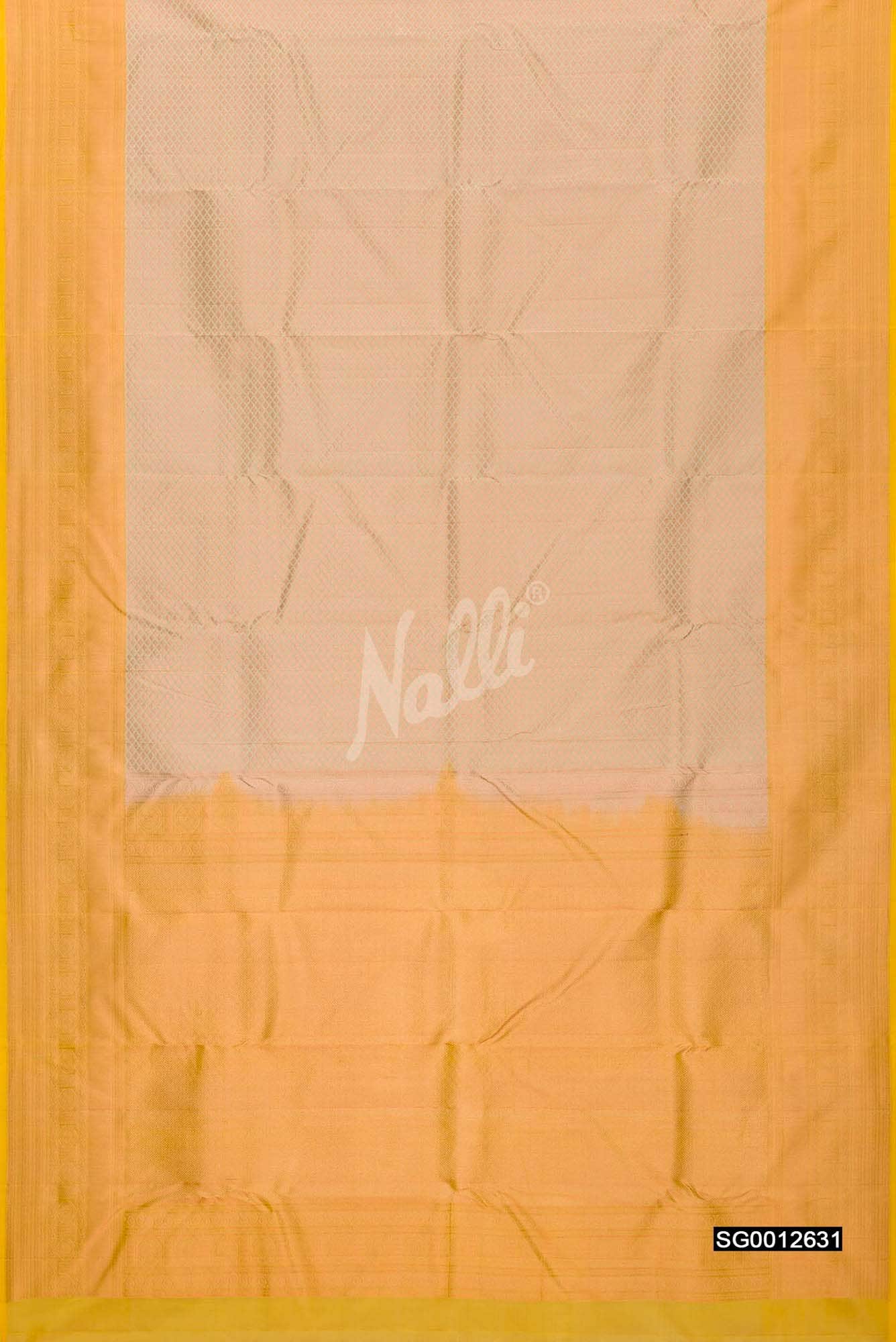 Sandal Kanchipuram Silk Saree