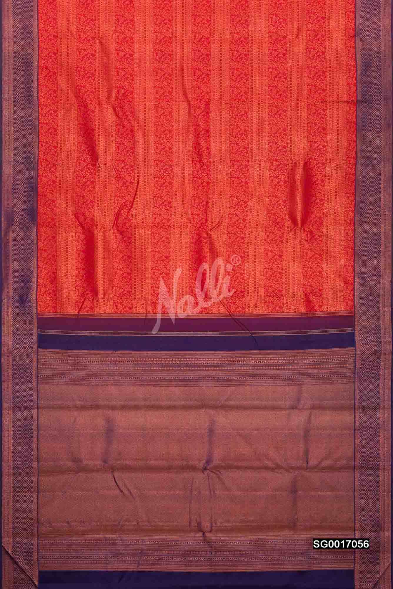 Red Kanchipuram Silk Saree