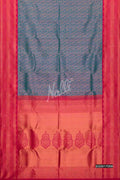 Blue Kanchipuram Silk Saree