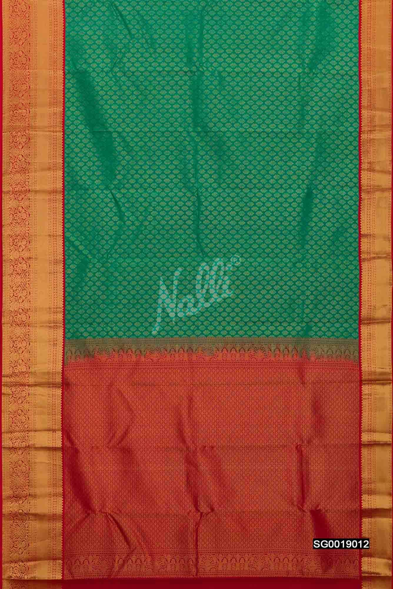Green Kanchipuram Silk Saree
