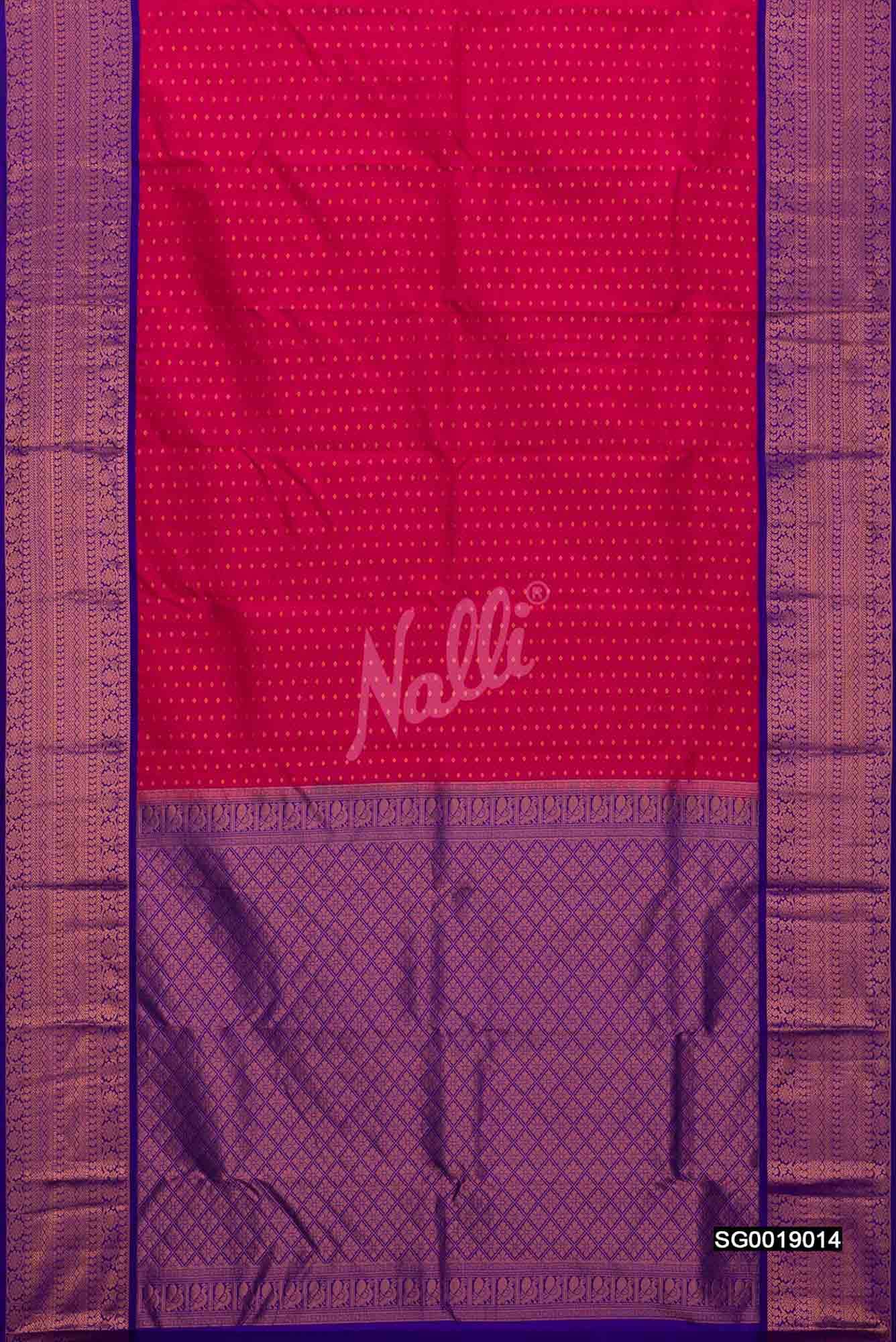 Pink Kanchipuram Silk Saree