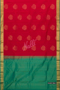 Red Kanchipuram Silk Saree