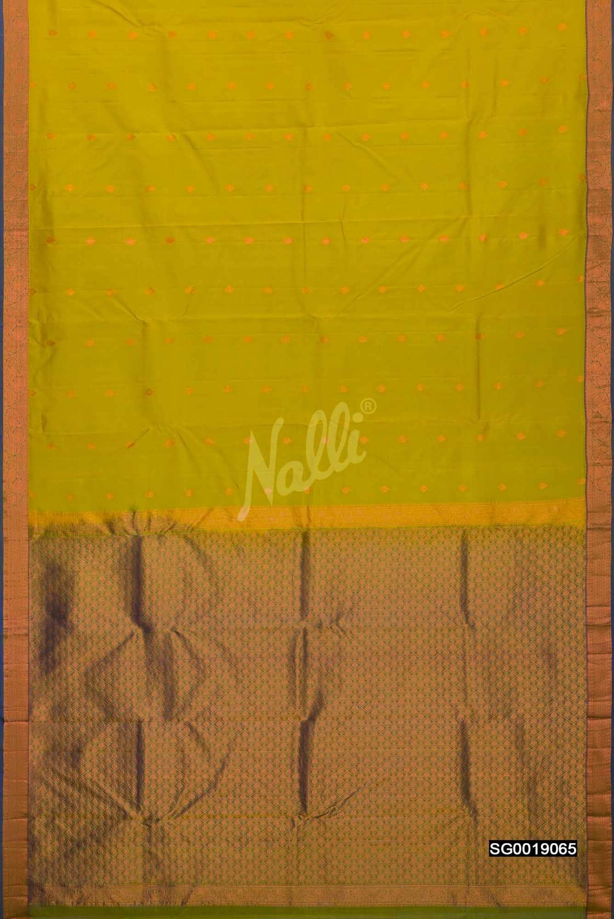 Green Kanchipuram Silk Saree