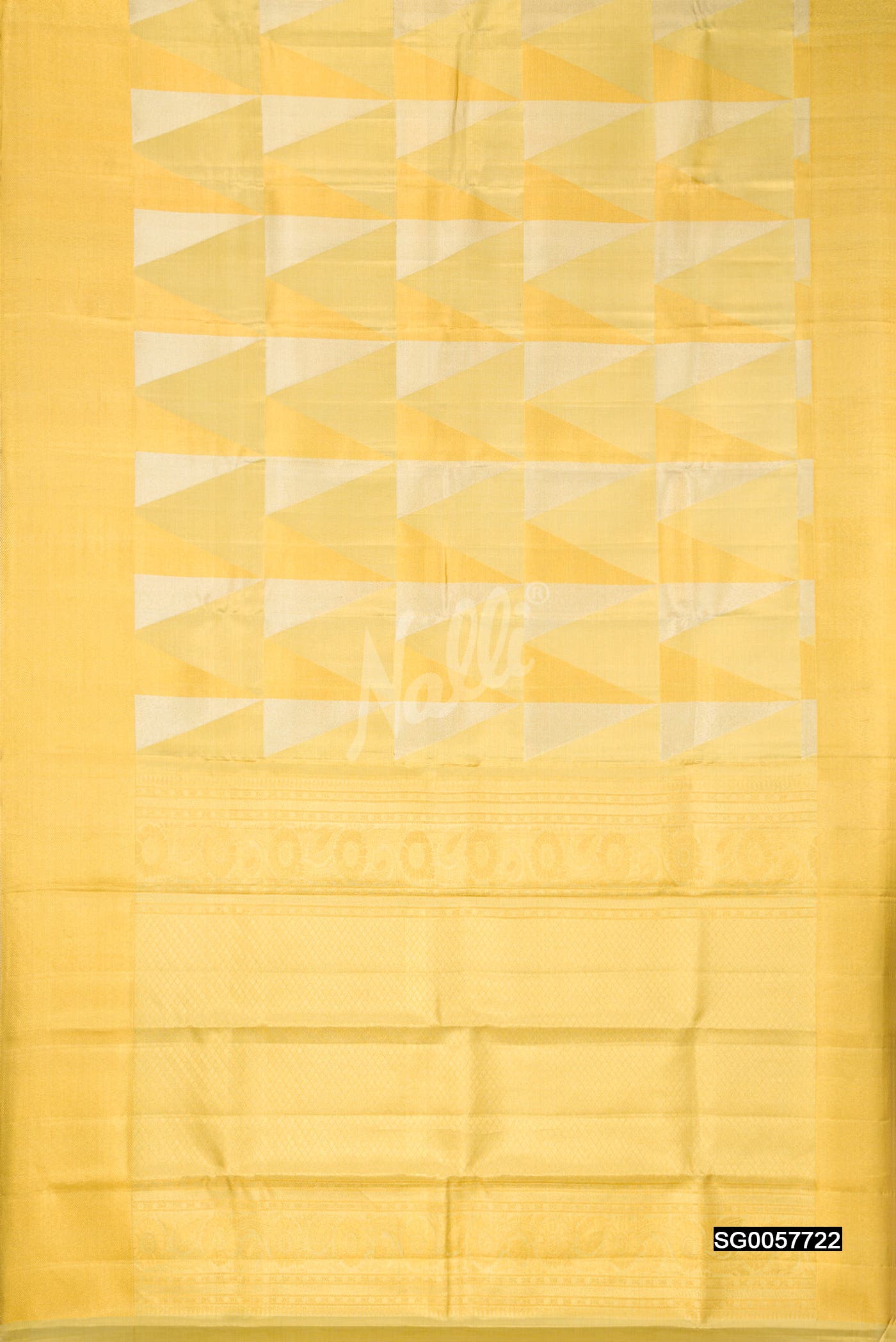 Gold Kanchipuram Tissue Silk Saree