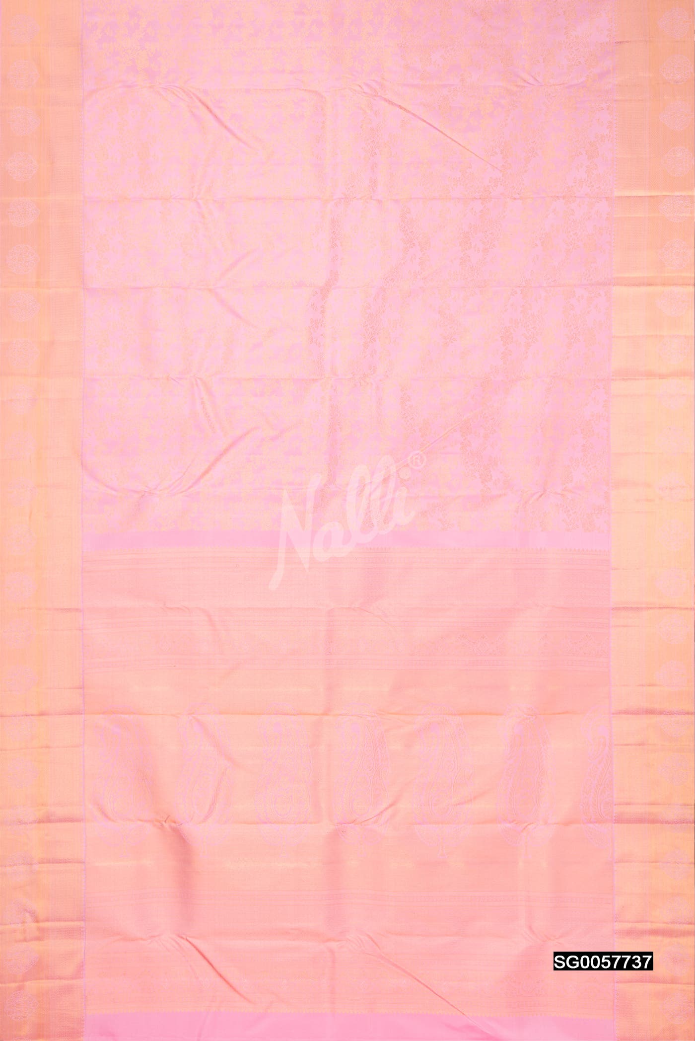 Pink Kanchipuram Silk Saree