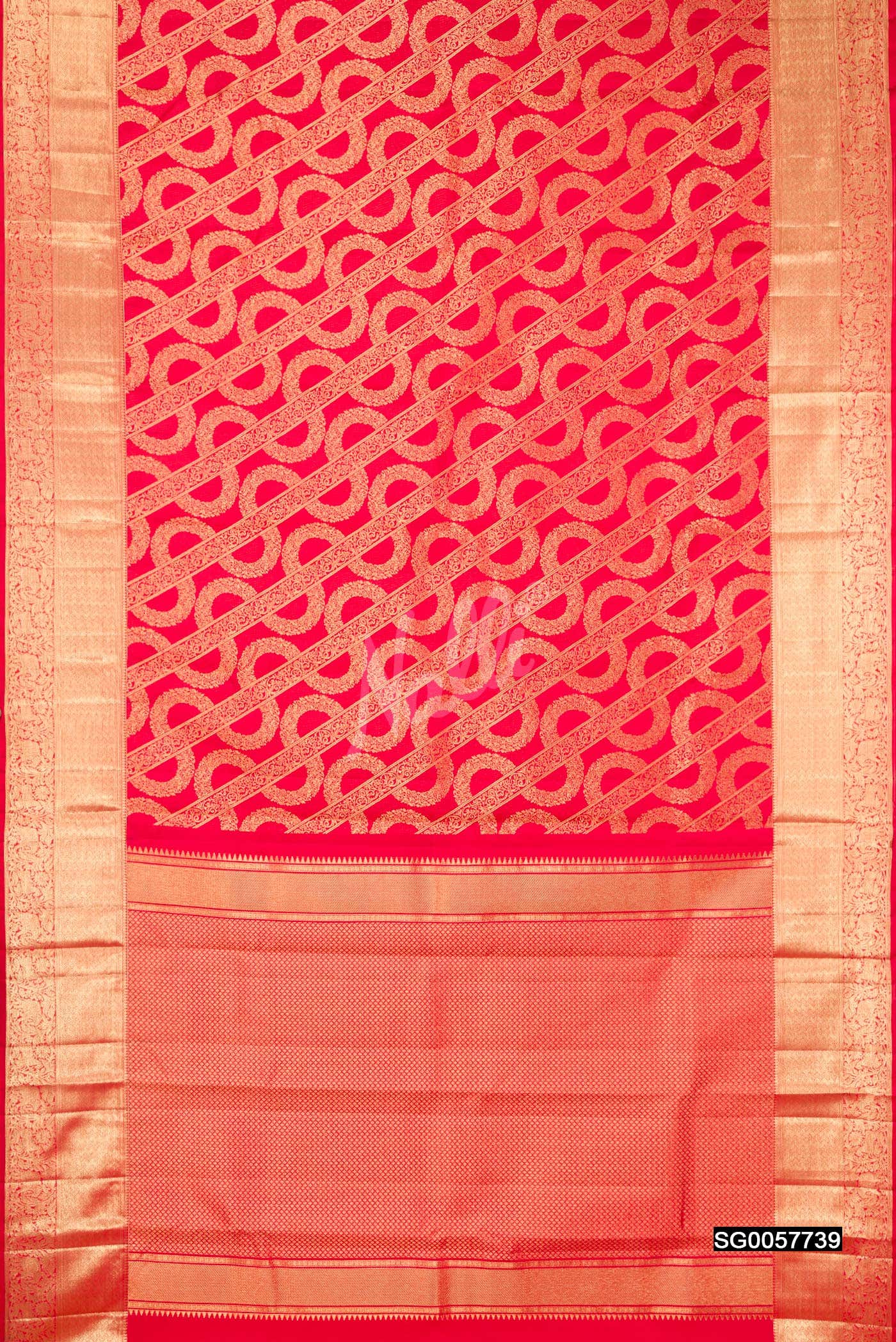 Red Kanchipuram Silk Saree