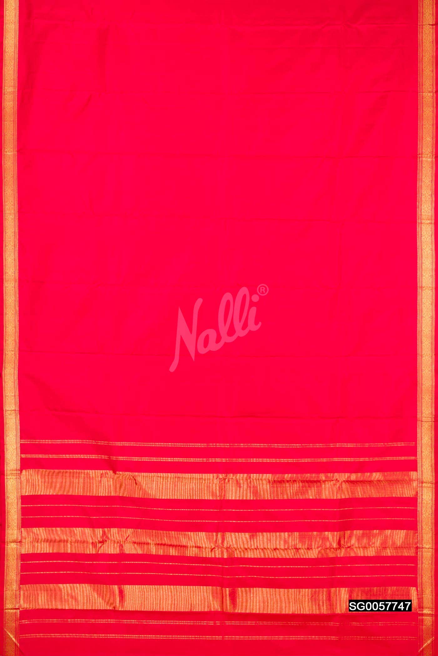Red Kanchipuram Silk Saree