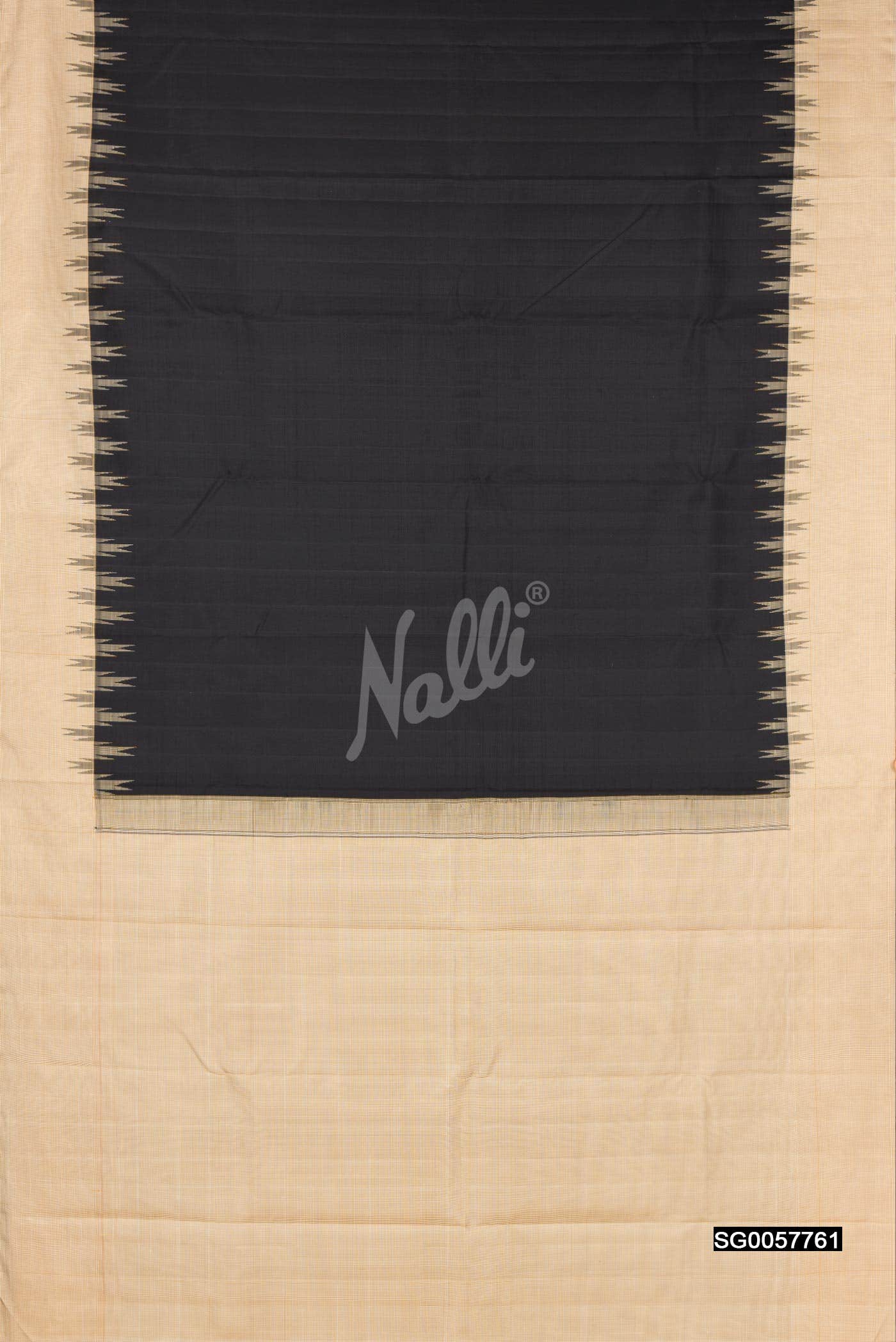 Black Kanchipuram Silk Saree