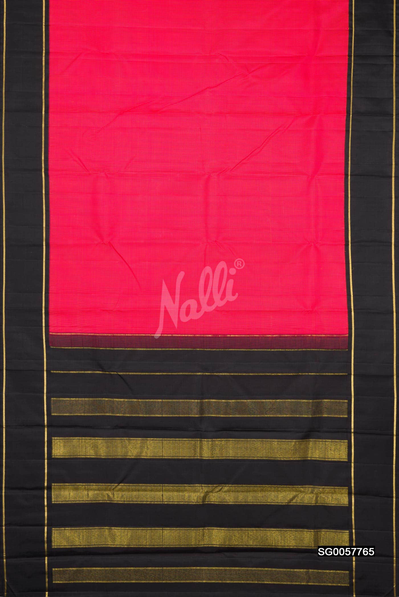 Pink Kanchipuram Silk Saree