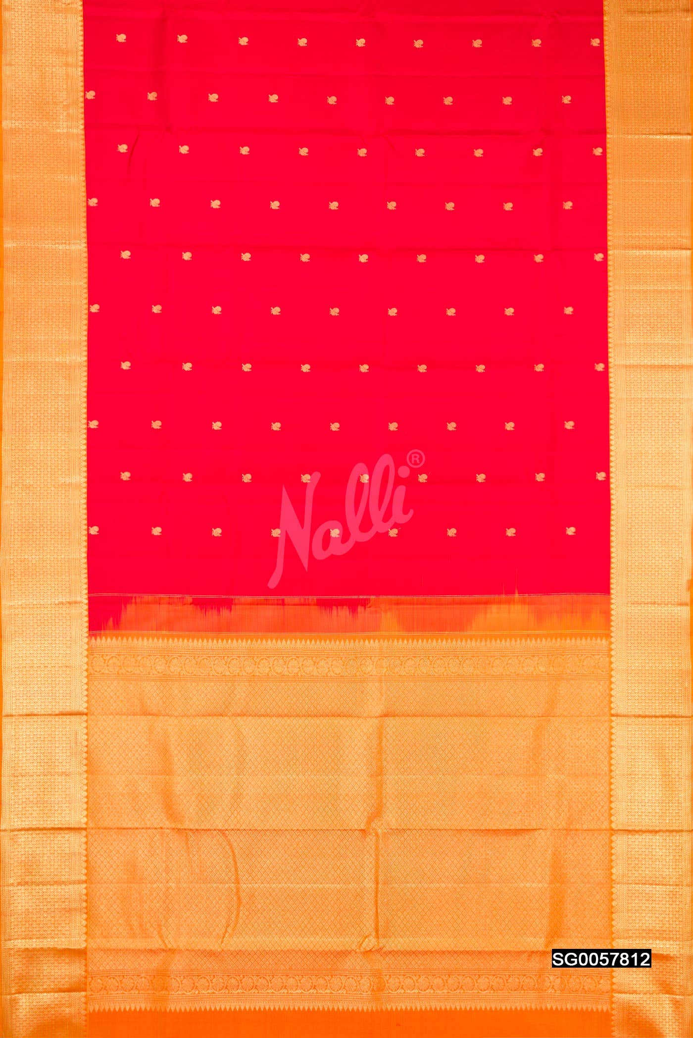 Red Kanchipuram Silk Saree