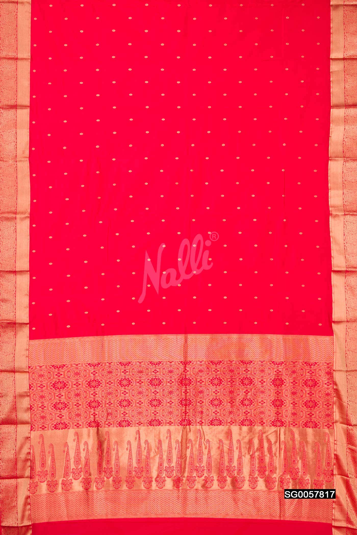 Red Kanchipuram Silk Saree