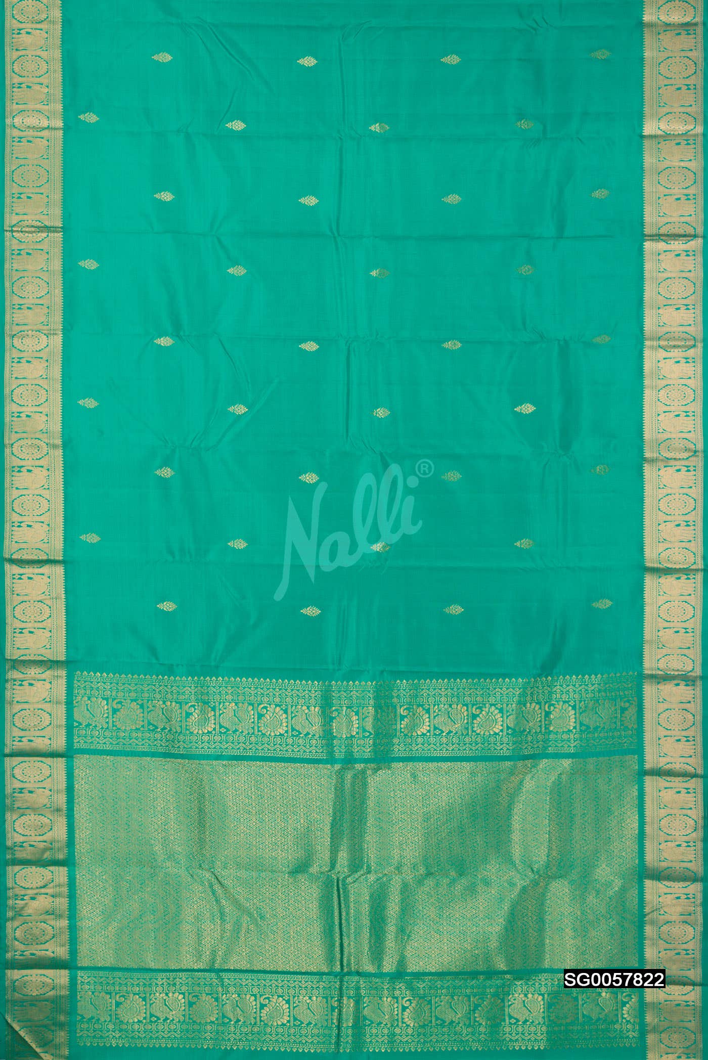 Green Kanchipuram Silk Saree