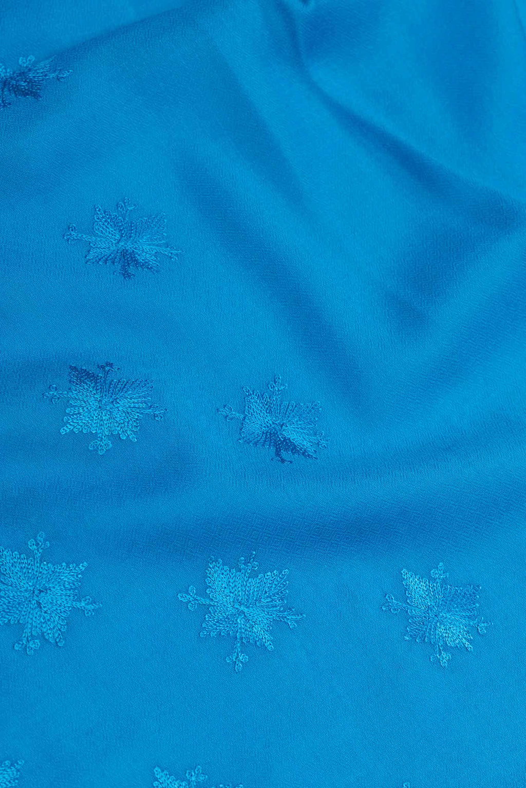 Blue Dual Tone Jute Silk Saree