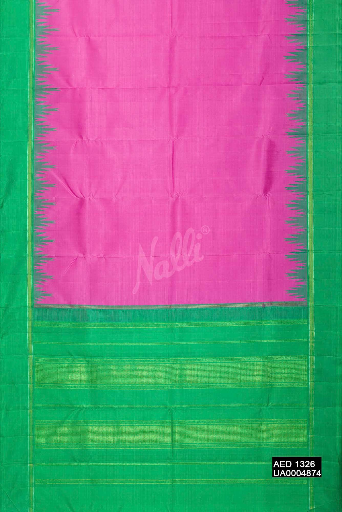 Pink Kanchipuram Saree