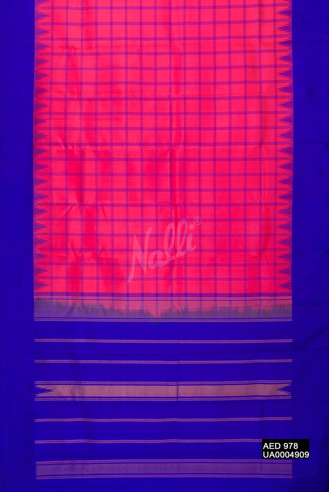 Pink Kanchipuram Saree