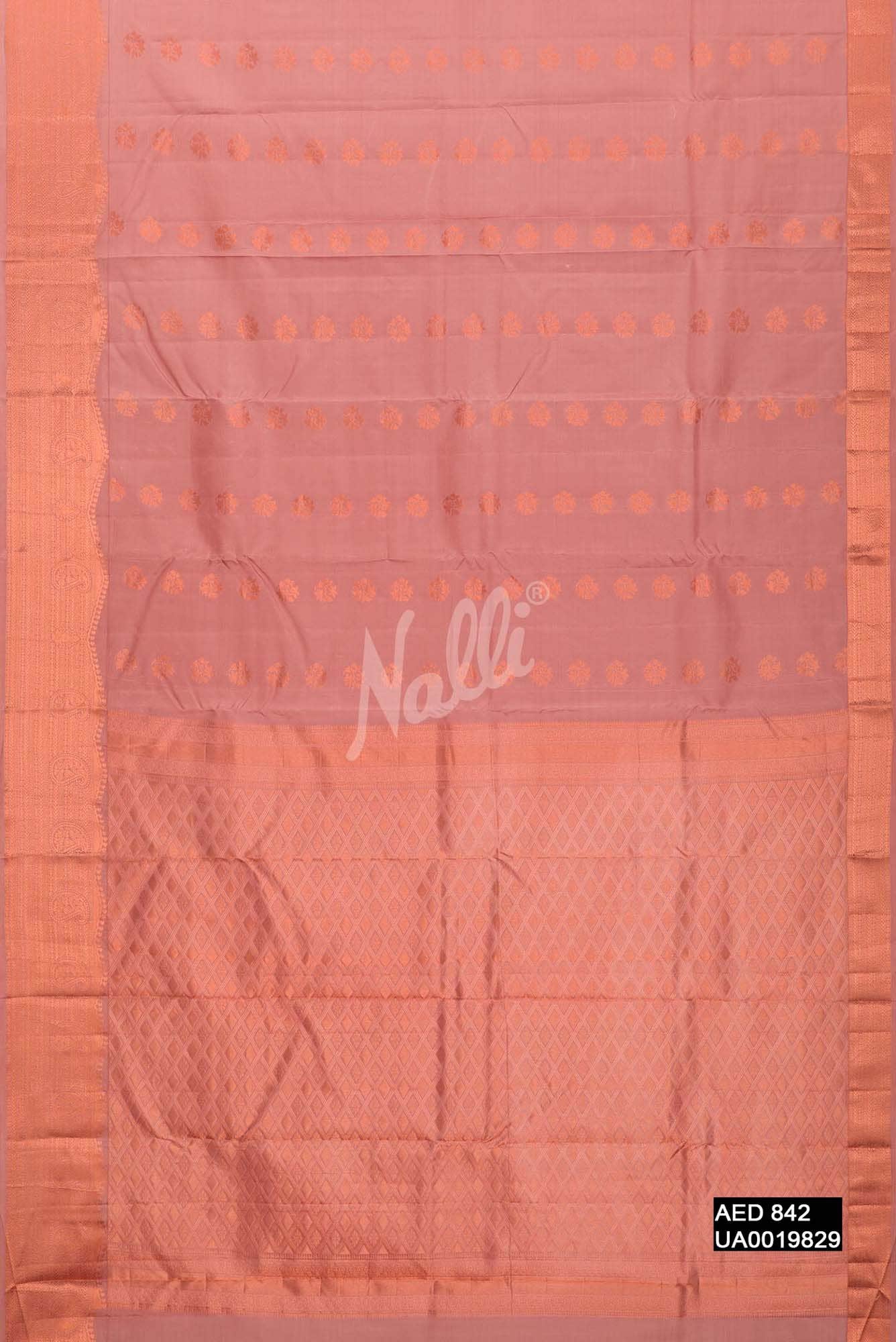 Pink Kanchipuram Silk Saree