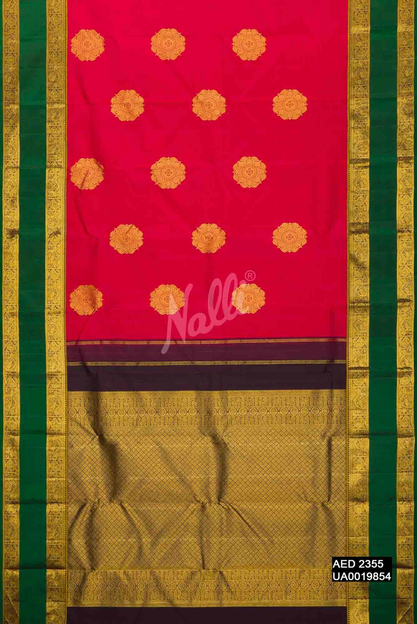 Red Kanchipuram Silk Saree