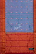 Lavender Kanchipuram Silk Saree