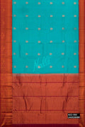 Blue Kanchipuram Silk Saree