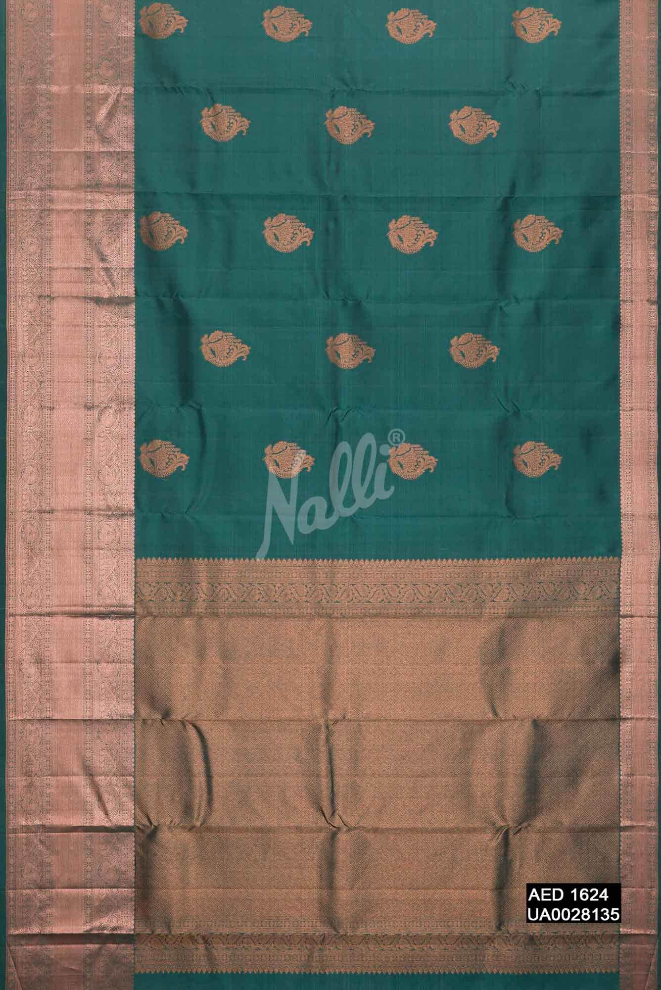Green Kanchipuram Silk Saree